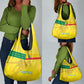 Custom Benin Football Grocery Bag Go Les Guepards