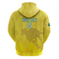Custom Benin Football Hoodie Go Les Guepards
