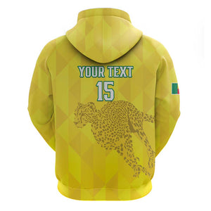 Custom Benin Football Hoodie Go Les Guepards