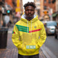 Custom Benin Football Hoodie Go Les Guepards