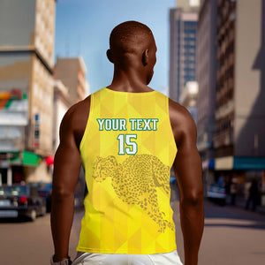 Custom Benin Football Men Tank Top Go Les Guepards