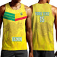 Custom Benin Football Men Tank Top Go Les Guepards