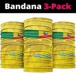 Benin Football Neck Gaiter Go Les Guepards - African Pride