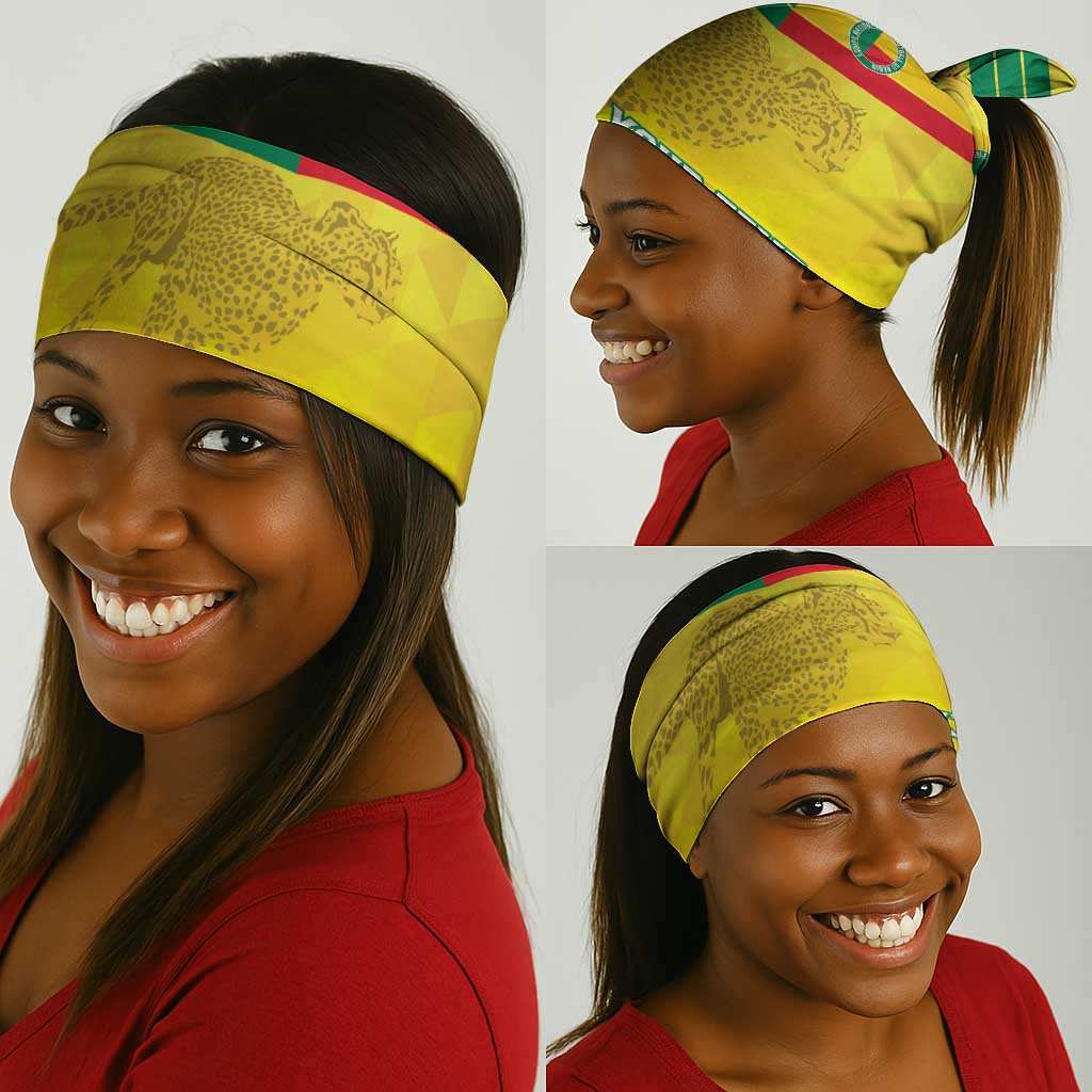 Benin Football Neck Gaiter Go Les Guepards - African Pride