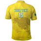Custom Benin Football Polo Shirt Go Les Guepards