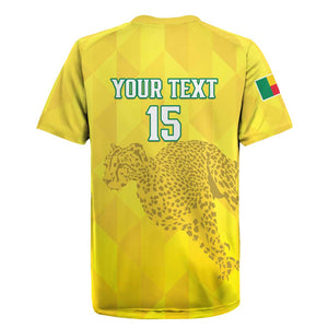 Custom Benin Football Rugby Jersey Go Les Guepards