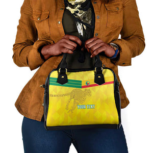 Custom Benin Football Shoulder Handbag Go Les Guepards