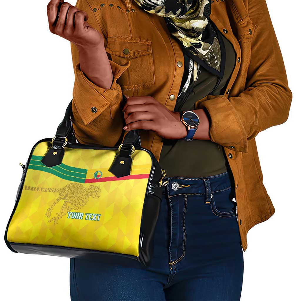 Custom Benin Football Shoulder Handbag Go Les Guepards