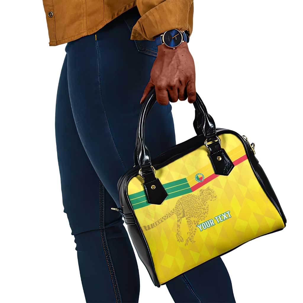 Custom Benin Football Shoulder Handbag Go Les Guepards