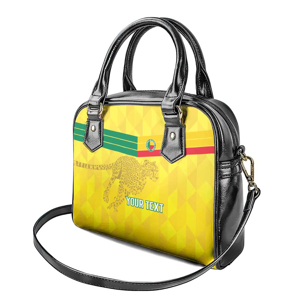 Custom Benin Football Shoulder Handbag Go Les Guepards