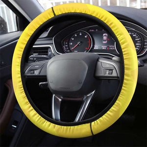 Benin Football Steering Wheel Cover Go Les Guepards