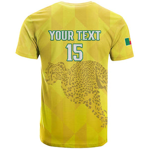 Custom Benin Football T shirt Go Les Guepards