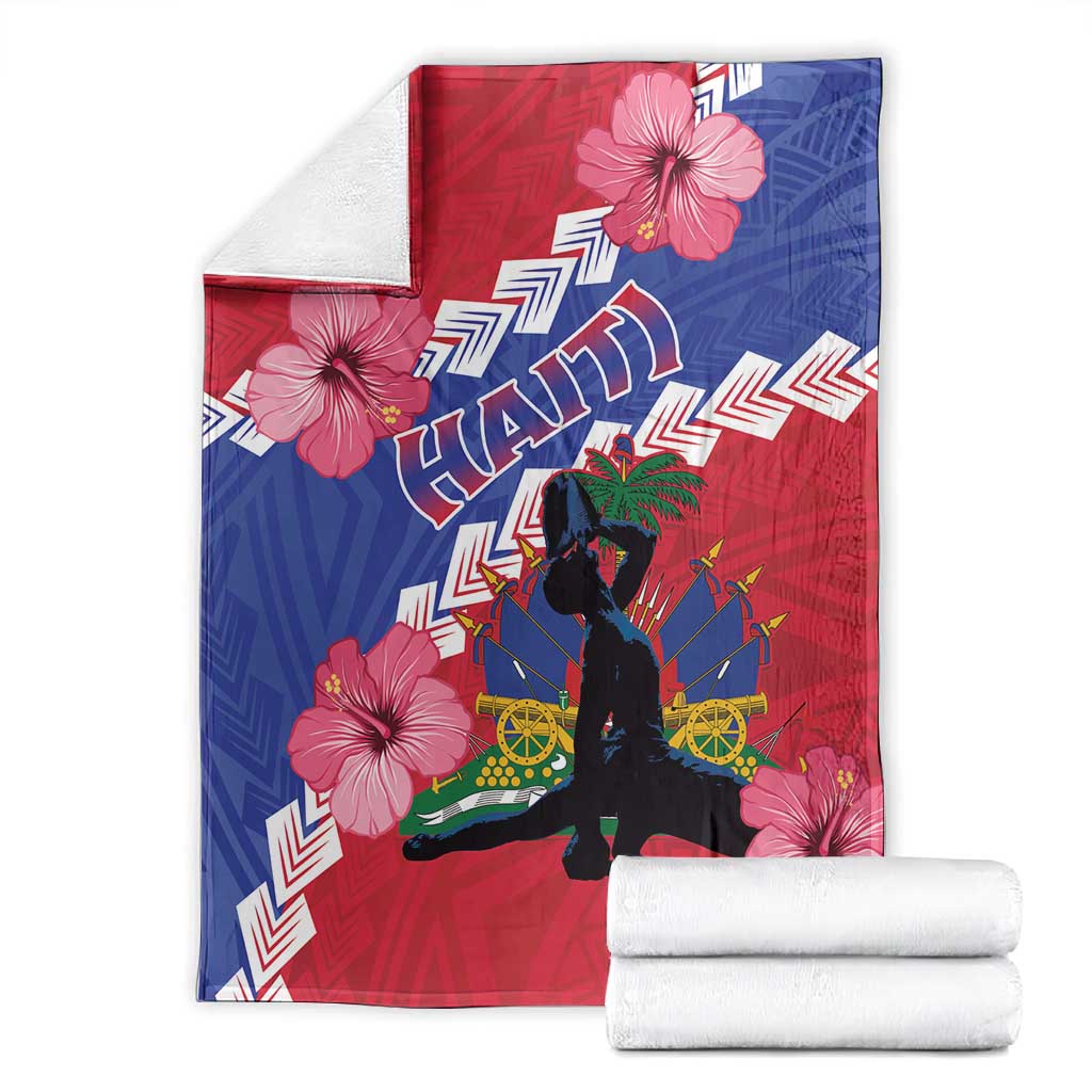 Haiti Neg Maron Blanket Coat Of Arms - Hisbicus Polynesian