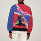 Haiti Neg Maron Bomber Jacket Coat Of Arms - Hisbicus Polynesian