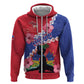 Haiti Neg Maron Hoodie Coat Of Arms - Hisbicus Polynesian