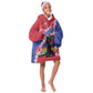Haiti Neg Maron Kid Wearable Blanket Hoodie Coat Of Arms - Hisbicus Polynesian