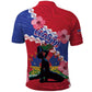 Haiti Neg Maron Polo Shirt Coat Of Arms - Hisbicus Polynesian