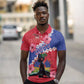 Haiti Neg Maron Polo Shirt Coat Of Arms - Hisbicus Polynesian