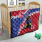 Haiti Neg Maron Quilt Coat Of Arms - Hisbicus Polynesian