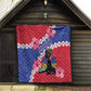 Haiti Neg Maron Quilt Coat Of Arms - Hisbicus Polynesian