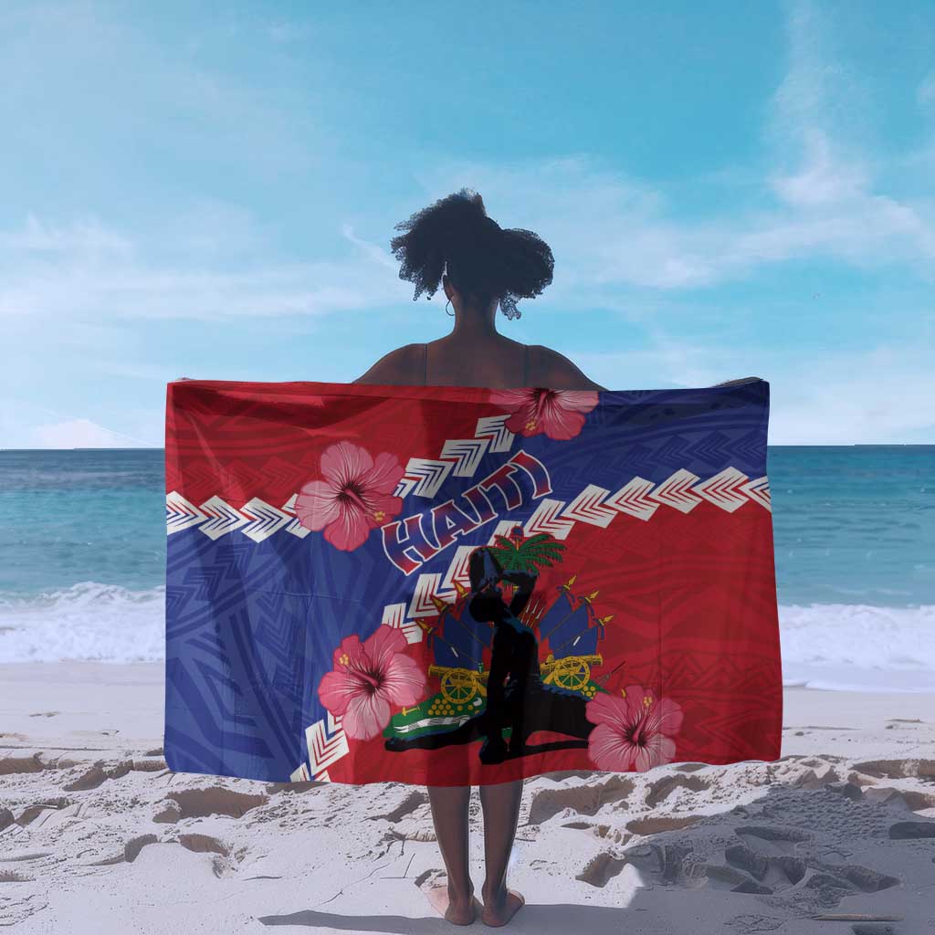 Haiti Neg Maron Sarong Coat Of Arms - Hisbicus Polynesian