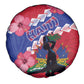 Haiti Neg Maron Spare Tire Cover Coat Of Arms - Hisbicus Polynesian