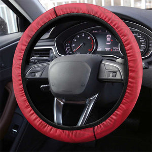 Haiti Neg Maron Steering Wheel Cover Coat Of Arms - Hisbicus Polynesian