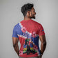 Haiti Neg Maron T shirt Coat Of Arms - Hisbicus Polynesian