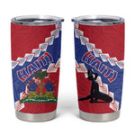 Haiti Neg Maron Tumbler Cup Coat Of Arms - Hisbicus Polynesian