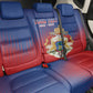 Personalized Anpi an Ayiti Back Car Seat Cover Imperial Coat Of Arms Flag Style