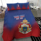 Personalized Anpi an Ayiti Bedding Set Imperial Coat Of Arms Flag Style