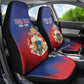 Personalized Anpi an Ayiti Car Seat Cover Imperial Coat Of Arms Flag Style