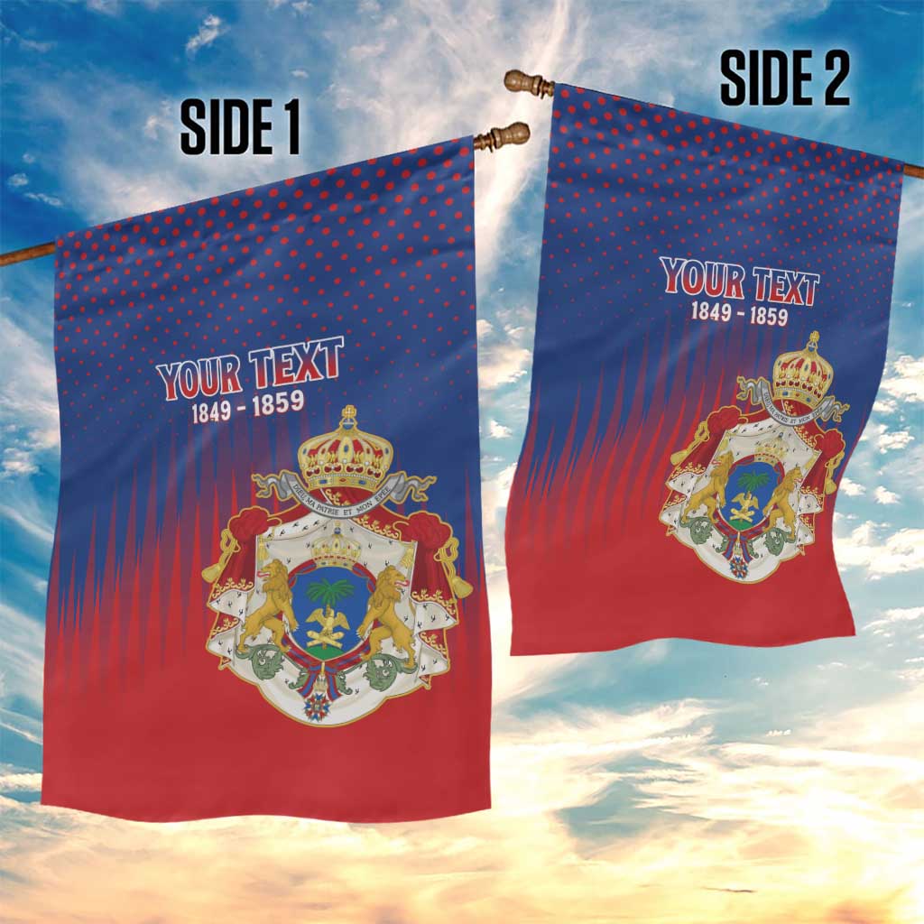 Personalized Anpi an Ayiti Garden Flag Imperial Coat Of Arms Flag Style