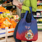 Personalized Anpi an Ayiti Grocery Bag Imperial Coat Of Arms Flag Style