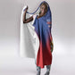 Personalized Anpi an Ayiti Hooded Blanket Imperial Coat Of Arms Flag Style
