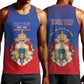 Personalized Anpi an Ayiti Men Tank Top Imperial Coat Of Arms Flag Style