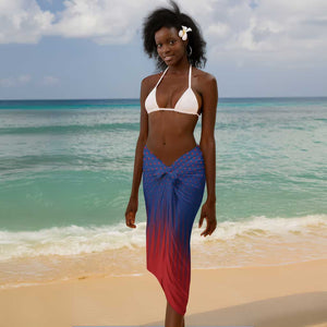 Personalized Anpi an Ayiti Sarong Imperial Coat Of Arms Flag Style