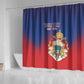 Personalized Anpi an Ayiti Shower Curtain Imperial Coat Of Arms Flag Style
