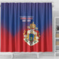 Personalized Anpi an Ayiti Shower Curtain Imperial Coat Of Arms Flag Style