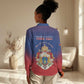 Personalized Anpi an Ayiti Women Casual Shirt Imperial Coat Of Arms Flag Style