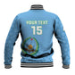Custom Djibouti Football Baseball Jacket Go Champions