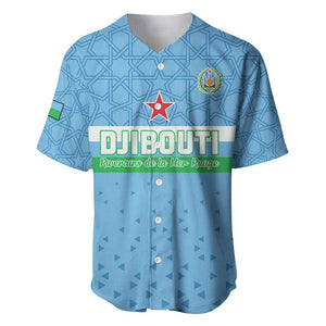 Custom Djibouti Football Baseball Jersey Go Champions