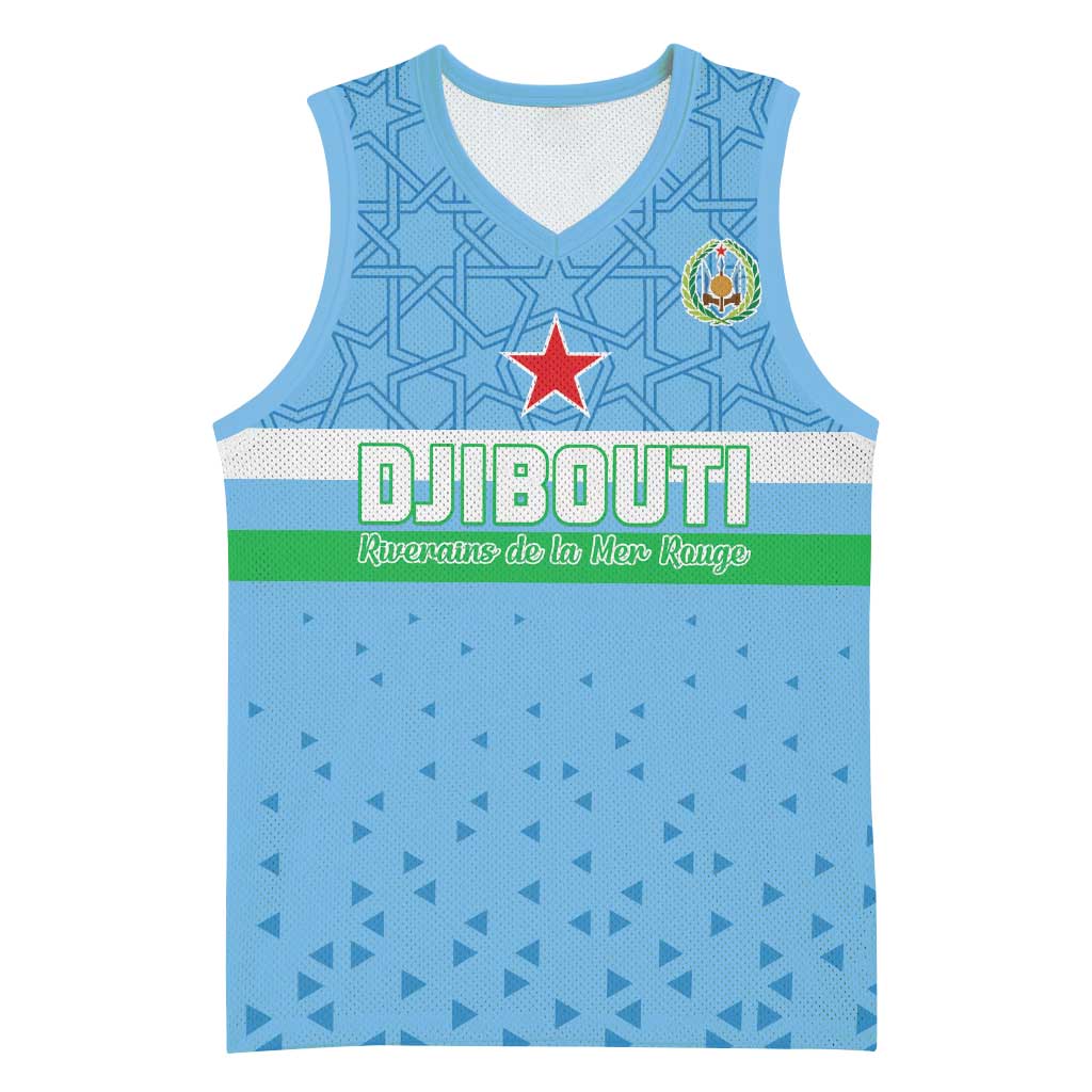 Custom Djibouti Football Basketball Jersey Go Champions - African Pride