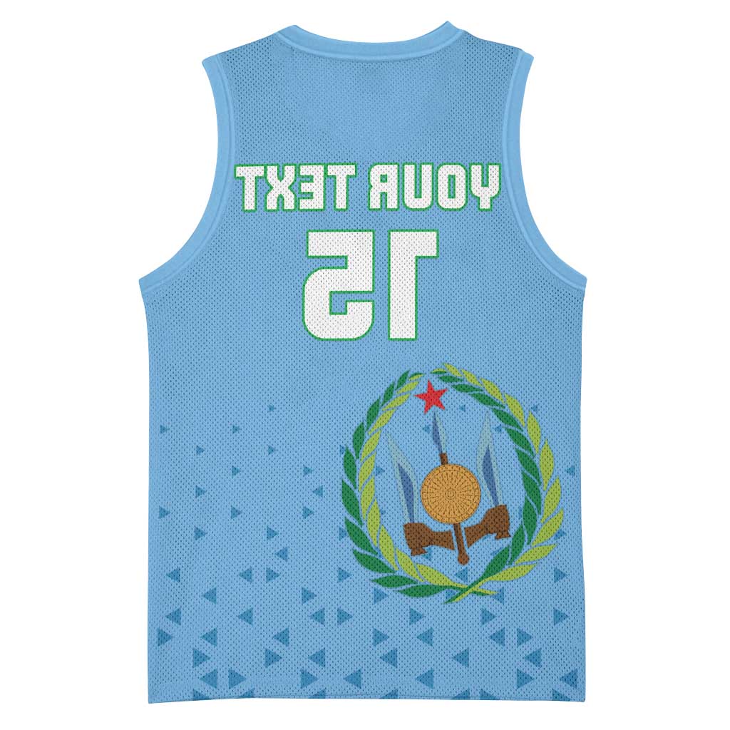 Custom Djibouti Football Basketball Jersey Go Champions - African Pride