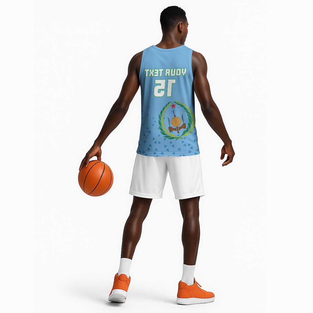 Custom Djibouti Football Basketball Jersey Go Champions - African Pride