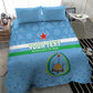 Custom Djibouti Football Bedding Set Go Champions