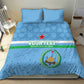 Custom Djibouti Football Bedding Set Go Champions
