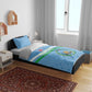 Custom Djibouti Football Bedding Set Go Champions