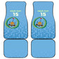 Custom Djibouti Football Car Mats Go Champions