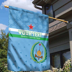 Custom Djibouti Football Garden Flag Go Champions